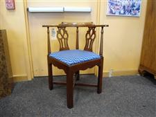 Wooden Corner Chair