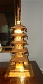 Gold Pagoda Accessory