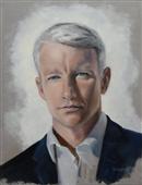 Anderson Cooper Oil Painting
